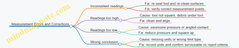 Measurement Errors and Corrections