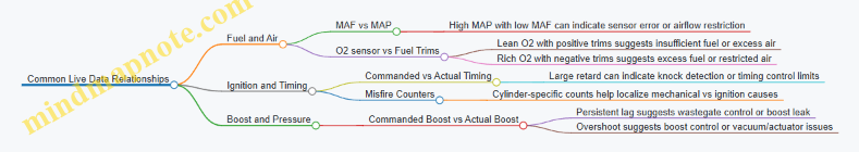 Common Live Data Relationships