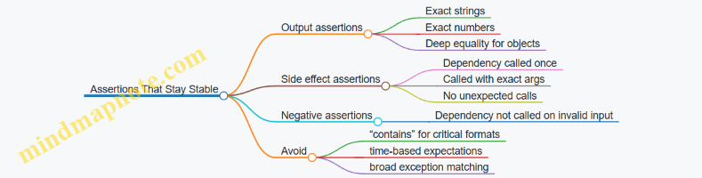 Assertions That Stay Stable