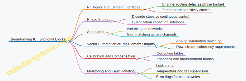 Beamforming IC Functional Blocks