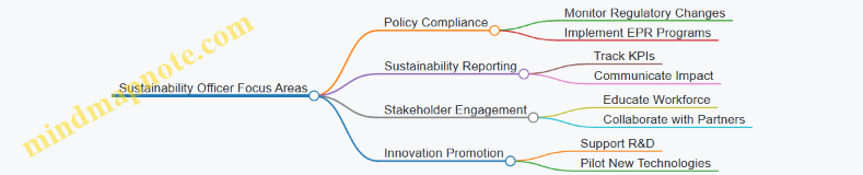 Sustainability Officer Focus Areas