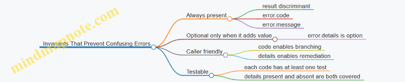 Invariants That Prevent Confusing Errors