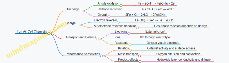 Iron-Air Cell Chemistry