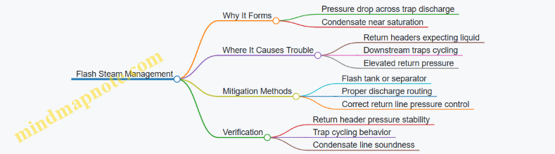 Flash Steam Management