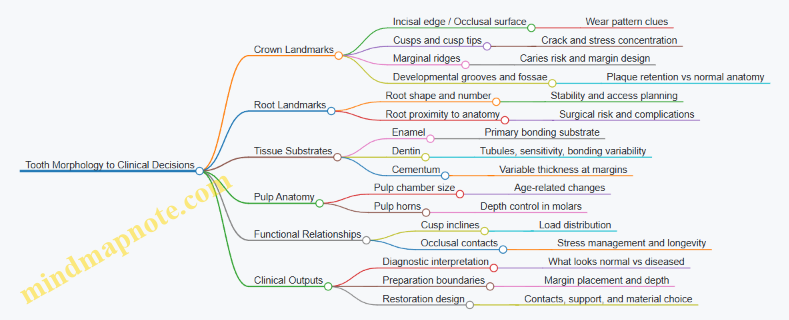 Tooth Morphology to Clinical Decisions