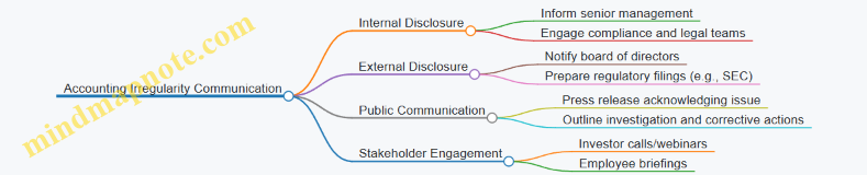 Accounting Irregularity Communication