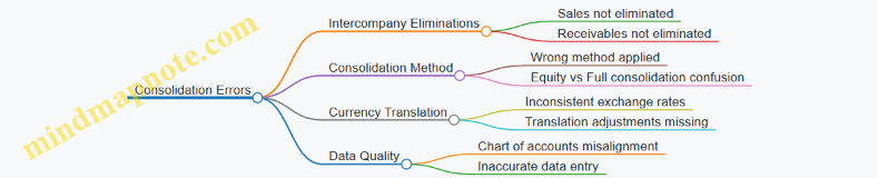 Consolidation Errors